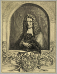 32248 Portret van Lodewijk Wolzogen, geboren 1632, predikant bij de Waalse gemeente en hoogleraar in de kerkelijke ...
